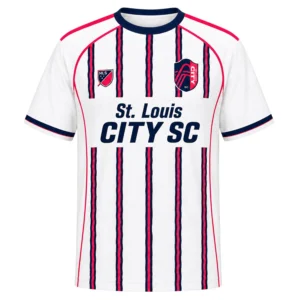 St. Louis City Jersey – Exclusive Custom White Stripes