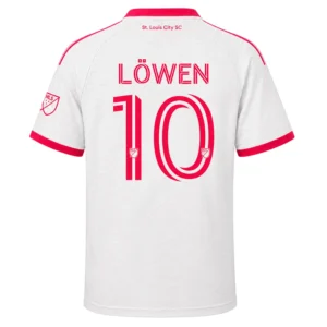 St Louis City Lowen Jersey Stunning White Design