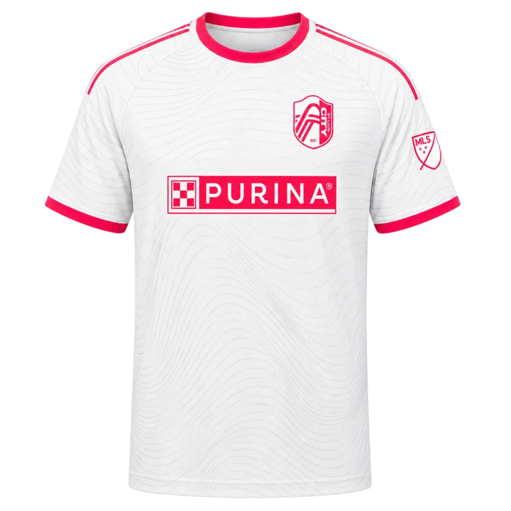 St. Louis City Lowen Jersey Stunning White Design