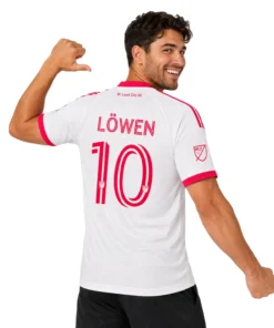 St Louis City Lowen Jersey Stunning White Design