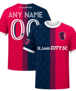 St. Louis City MLS Jersey – Vibrant Checker Style