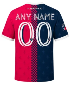 St. Louis City MLS Jersey – Vibrant Checker Style
