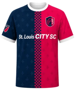 St. Louis City MLS Jersey – Vibrant Checker Style