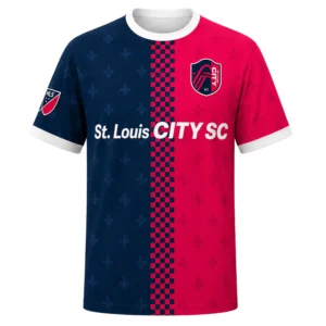 St. Louis City MLS Jersey – Vibrant Checker Style