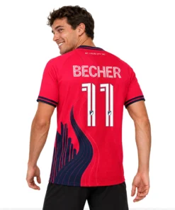 St Louis CITY SC Becher Jersey Elite Red Wave