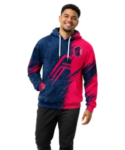 St Louis CITY SC Hoodie Custom Vibrant Split Color Style