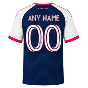 St Louis City SC Jersey Custom – Dynamic Wave Stripe