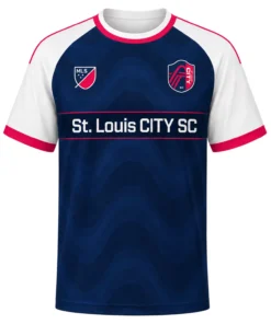 St. Louis City SC Jersey Custom – Dynamic Wave Stripe