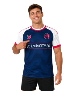 St. Louis City SC Jersey Custom – Dynamic Wave Stripe