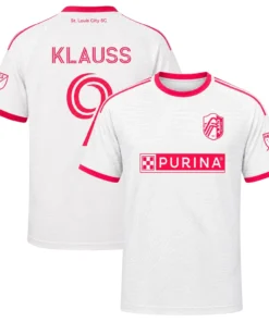 St Louis CITY SC Klauss Jersey Elite White Wave