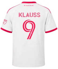 St Louis CITY SC Klauss Jersey Elite White Wave