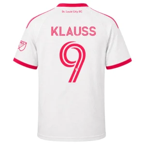 St Louis CITY SC Klauss Jersey Elite White Wave