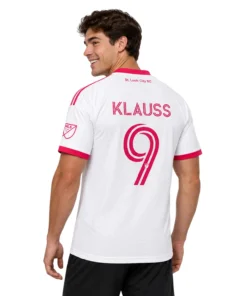 St Louis CITY SC Klauss Jersey Elite White Wave