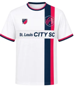 St. Louis City Soccer Shirt – Elite Personalized White