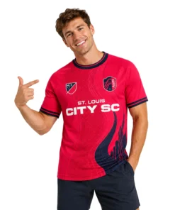 STL City Jersey Custom – Dynamic River Wave Design