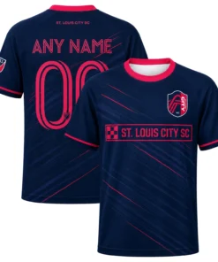 STL City SC Jersey – Remarkable Custom Navy Edition