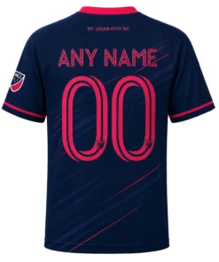 STL City SC Jersey – Remarkable Custom Navy Edition
