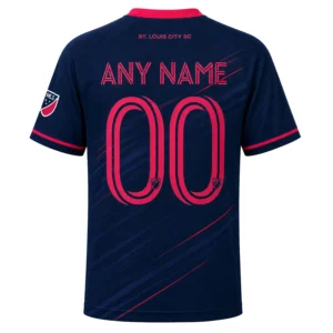 STL City SC Jersey – Remarkable Custom Navy Edition