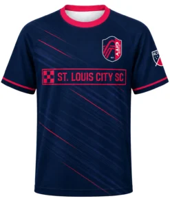 STL City SC Jersey – Remarkable Custom Navy Edition
