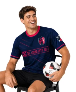 STL City SC Jersey – Remarkable Custom Navy Edition