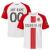 TFC Red 2026 Jersey – Dynamic Geometric Custom Name & Number