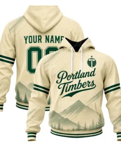 Timbers Hoodie Custom Remarkable Vintage Script