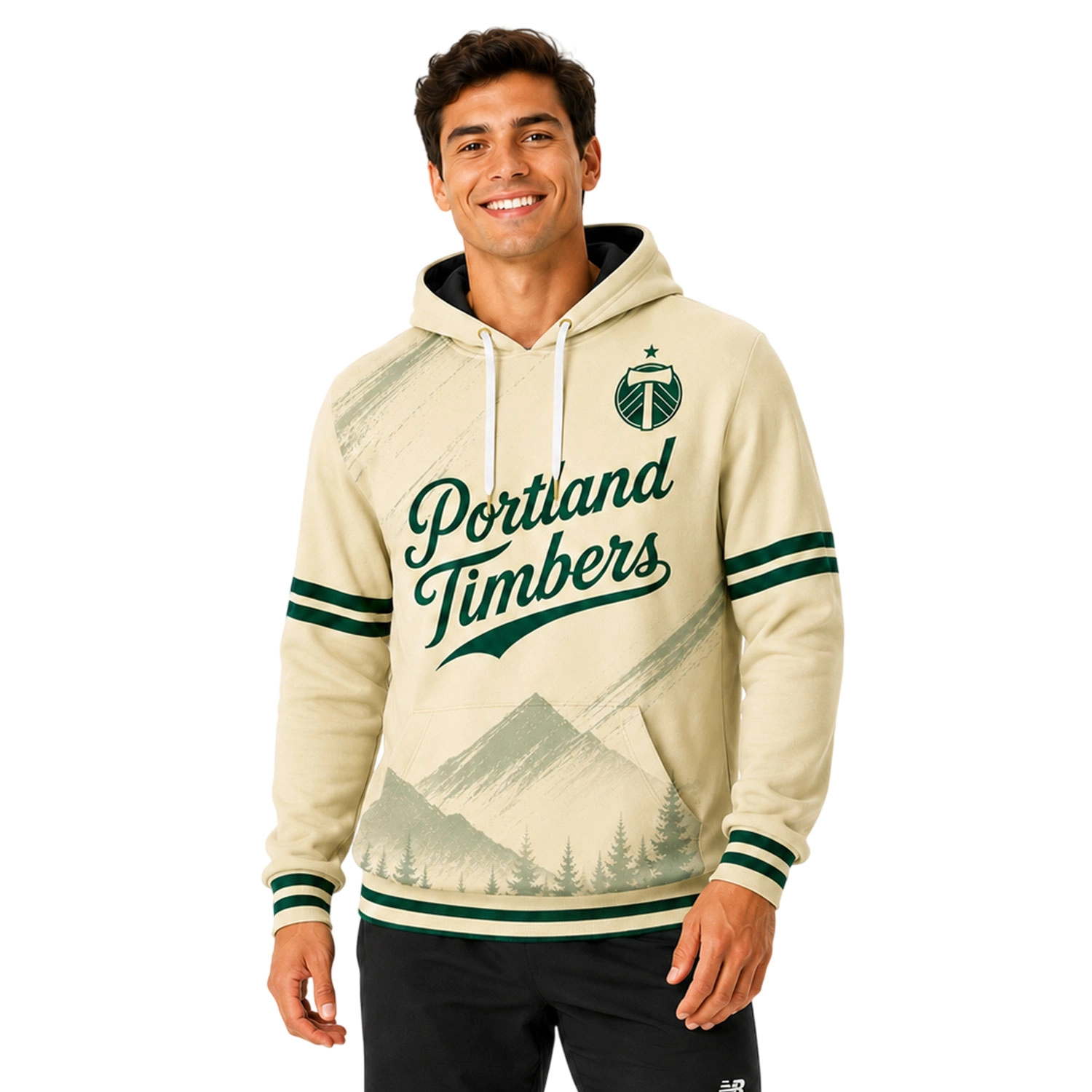 Timbers Hoodie Custom Remarkable Vintage Script