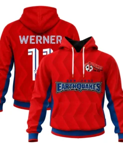 Timo Werner Hoodie - Special San Jose Earthquake Merch