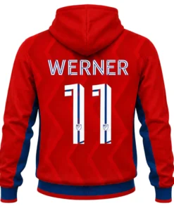 Timo Werner Hoodie - Special San Jose Earthquake Merch