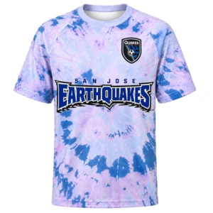 Timo Werner Quakes Soccer Jersey Bold Tie Dye Edition