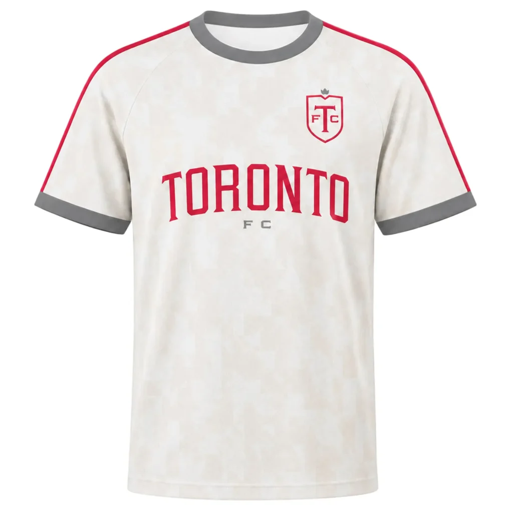 Toronto FC 2026 Canadian Custom Jersey – Unique Red Geometric Fan Kit