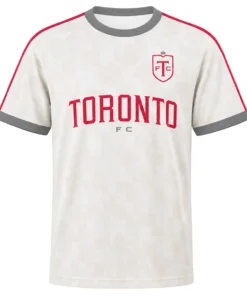 Toronto FC 2026 Canadian Custom Jersey – Unique Red Geometric Fan Kit