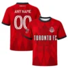 Toronto FC Custom Home Jersey – Vibrant Red Fan Kit