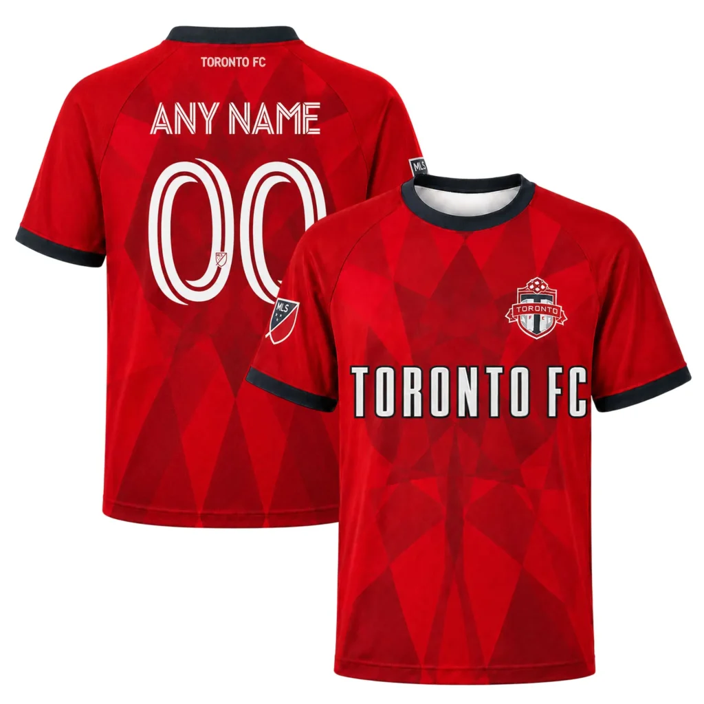Toronto FC Custom Home Jersey – Vibrant Red Kit