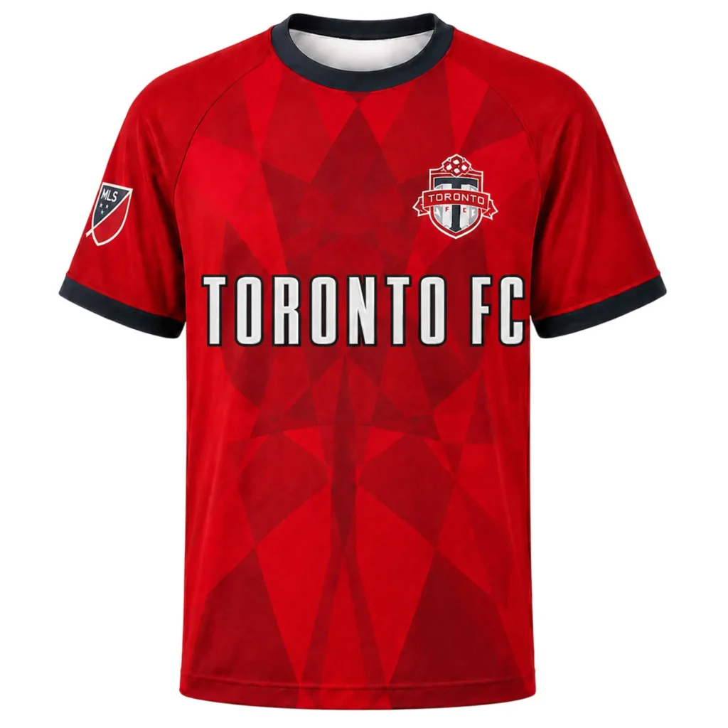 Toronto FC Custom Home Jersey – Vibrant Red Kit
