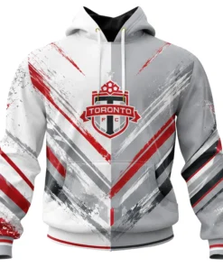 Toronto FC Custom Hoodie Name & Number – Bold Fan Gear