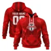 Toronto FC Red Hoodie Custom Vibrant Soccer Gear