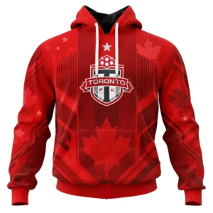 Toronto FC Essentials Hoodie Custom Vibrant Soccer Gear