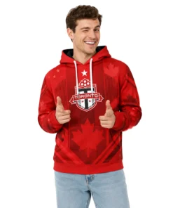 Toronto FC Red Hoodie Custom Vibrant Soccer Gear