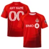 Toronto FC Jersey – Bold Red Custom Name & Number