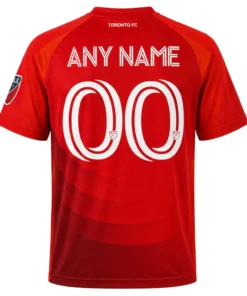 Toronto FC Jersey – Bold Red Custom Name & Number
