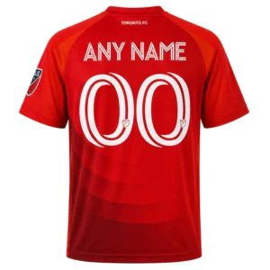 Toronto FC Jersey – Bold Red Custom Name & Number
