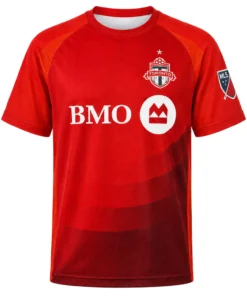 Toronto FC Jersey – Bold Red Custom Name & Number