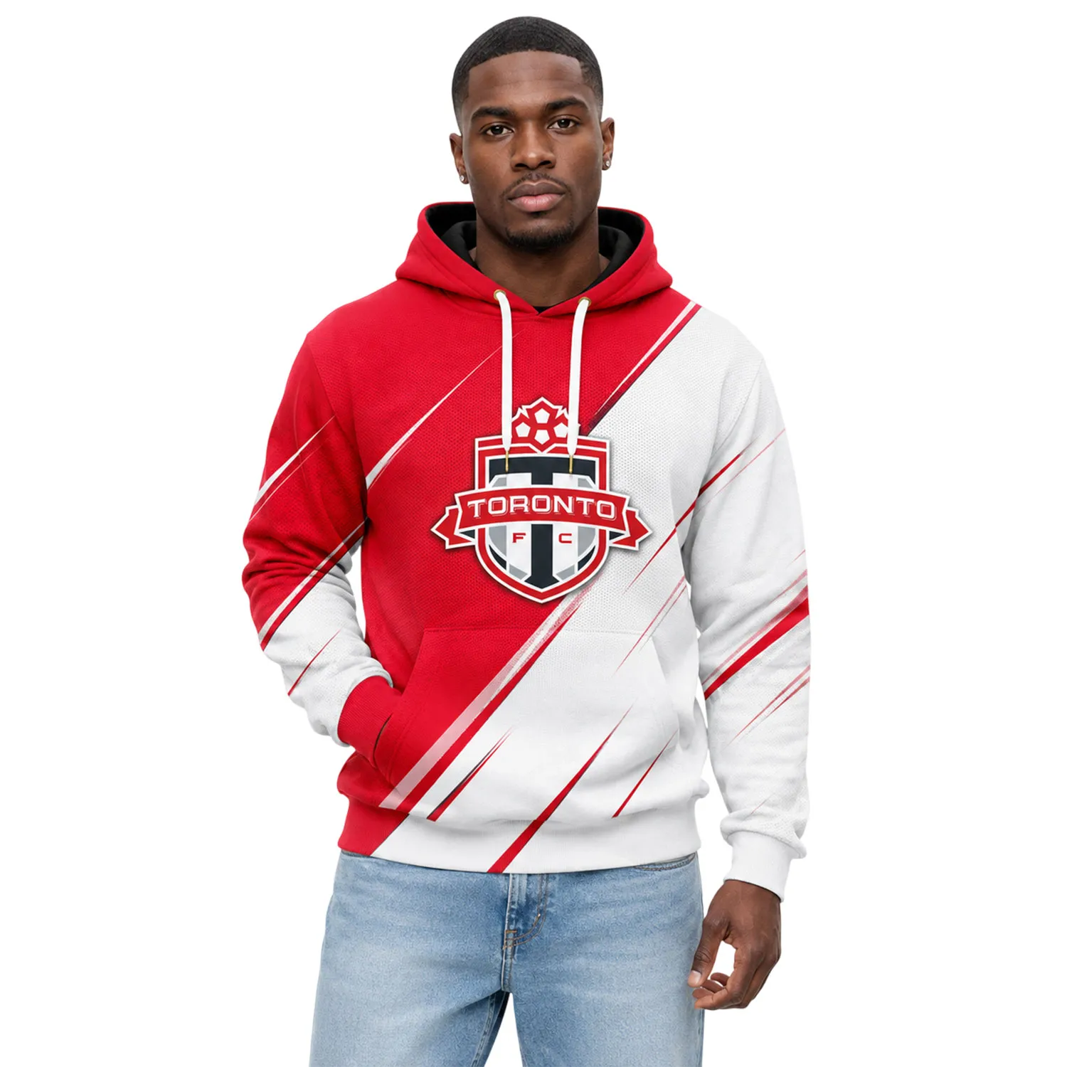 Toronto FC Supporter Hoodie Custom Dazzling Fan Apparel