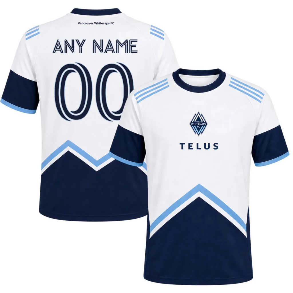 Vancouver Caps Custom Jersey – Powerful Matchday Look
