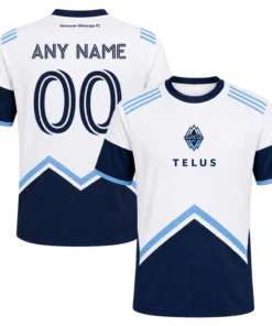 Vancouver Caps Custom Jersey – Powerful Matchday Look