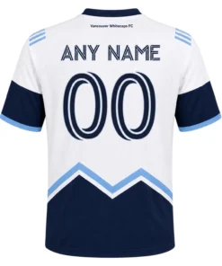 Vancouver Caps Custom Jersey – Powerful Matchday Look