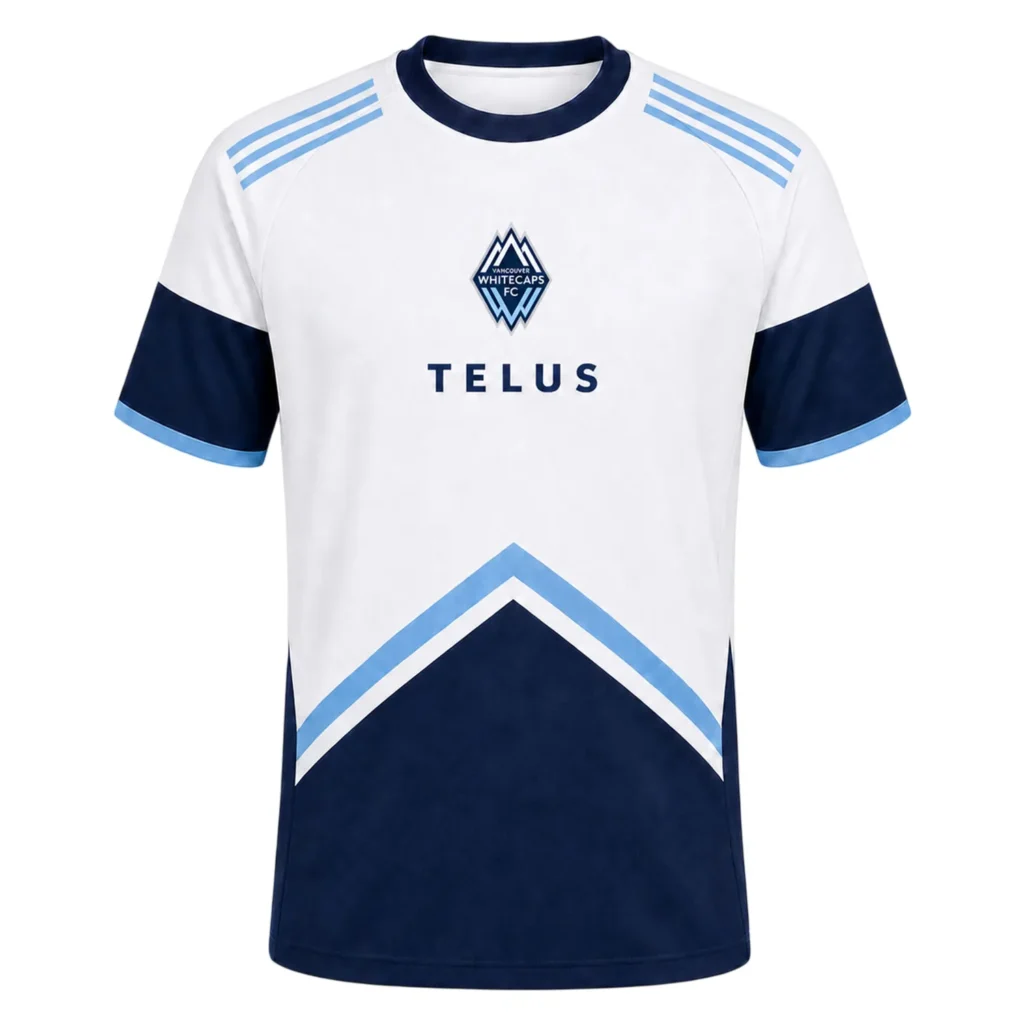 Vancouver Caps Custom Jersey – Powerful Matchday Look