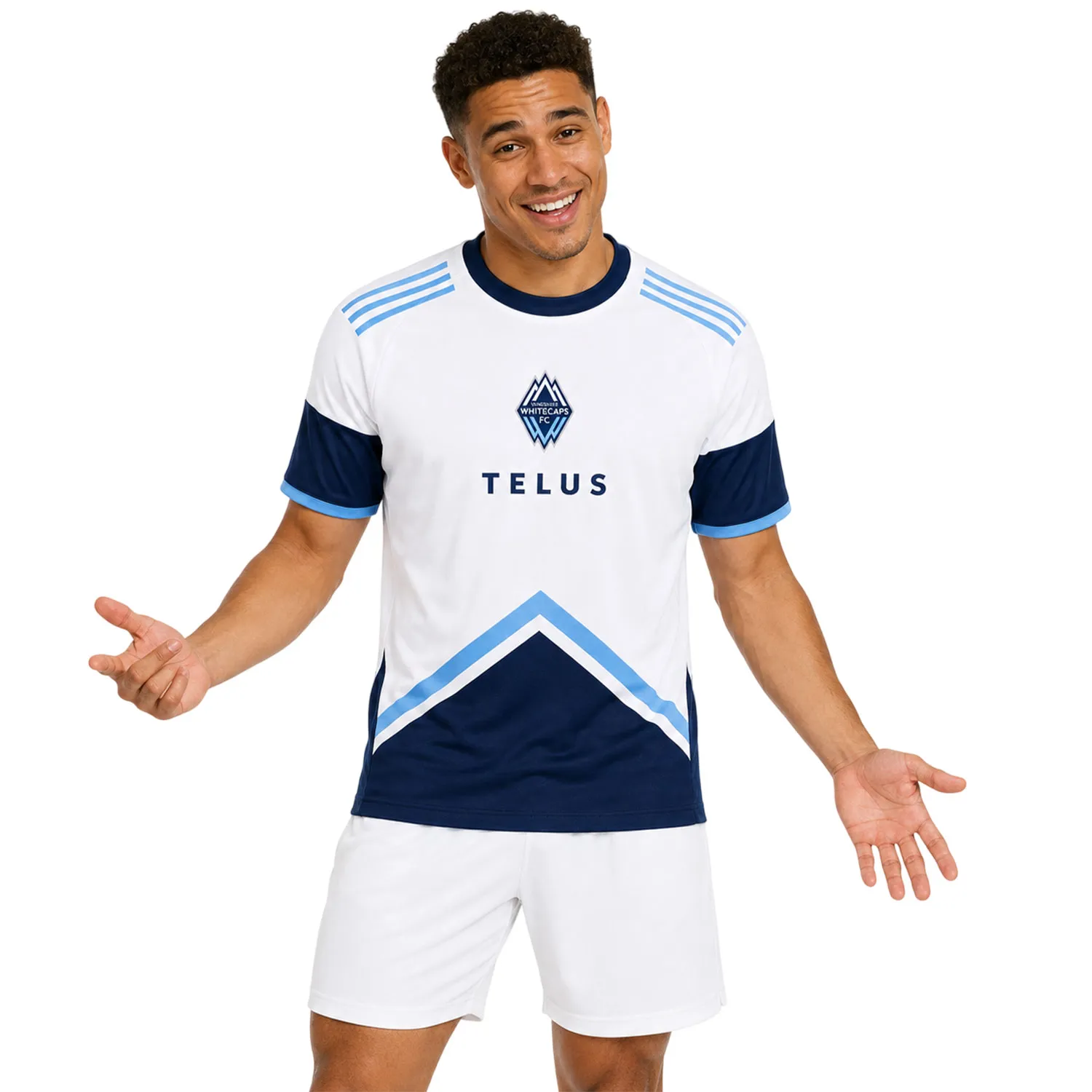 Vancouver Caps Custom Jersey – Powerful Matchday Look