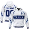 Vancouver Whitecaps Custom White Hoodie – Vibrant Fan Gear